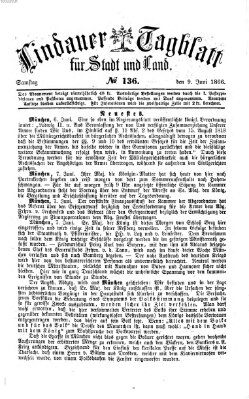 Lindauer Tagblatt für Stadt und Land Samstag 9. Juni 1866