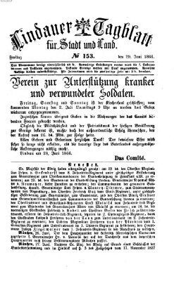 Lindauer Tagblatt für Stadt und Land Freitag 29. Juni 1866