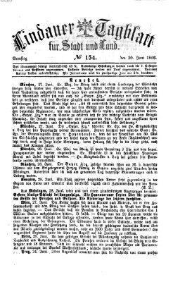 Lindauer Tagblatt für Stadt und Land Samstag 30. Juni 1866