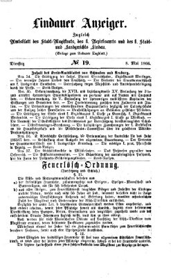 Lindauer Tagblatt für Stadt und Land Dienstag 8. Mai 1866