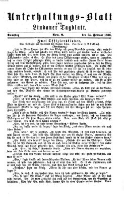 Lindauer Tagblatt für Stadt und Land. Unterhaltungs-Blatt zum Lindauer Tagblatt (Lindauer Tagblatt für Stadt und Land) Samstag 24. Februar 1866