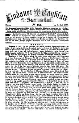Lindauer Tagblatt für Stadt und Land Montag 9. Juli 1866