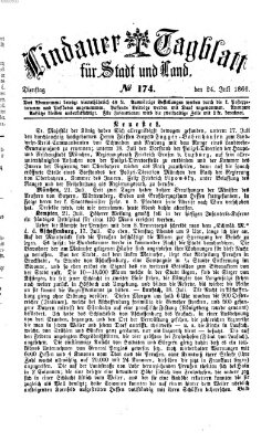 Lindauer Tagblatt für Stadt und Land Dienstag 24. Juli 1866