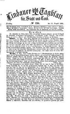 Lindauer Tagblatt für Stadt und Land Dienstag 21. August 1866