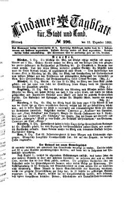 Lindauer Tagblatt für Stadt und Land Mittwoch 12. Dezember 1866