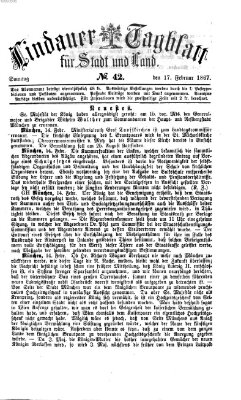 Lindauer Tagblatt für Stadt und Land Sonntag 17. Februar 1867