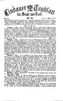 Lindauer Tagblatt für Stadt und Land Sonntag 10. März 1867