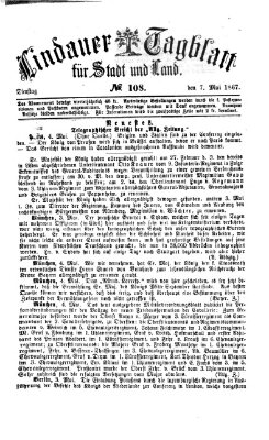 Lindauer Tagblatt für Stadt und Land Dienstag 7. Mai 1867