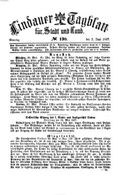 Lindauer Tagblatt für Stadt und Land Sonntag 2. Juni 1867