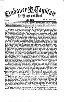 Lindauer Tagblatt für Stadt und Land Freitag 28. Juni 1867