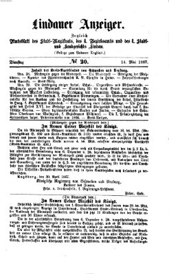 Lindauer Tagblatt für Stadt und Land Dienstag 14. Mai 1867