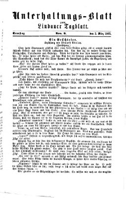 Lindauer Tagblatt für Stadt und Land. Unterhaltungs-Blatt zum Lindauer Tagblatt (Lindauer Tagblatt für Stadt und Land) Samstag 2. März 1867