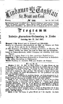 Lindauer Tagblatt für Stadt und Land Sonntag 14. Juli 1867