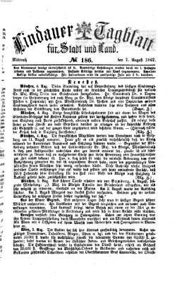 Lindauer Tagblatt für Stadt und Land Mittwoch 7. August 1867