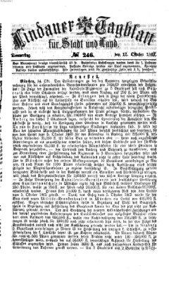 Lindauer Tagblatt für Stadt und Land Donnerstag 17. Oktober 1867