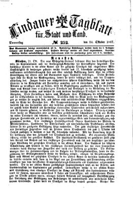 Lindauer Tagblatt für Stadt und Land Donnerstag 24. Oktober 1867