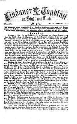 Lindauer Tagblatt für Stadt und Land Donnerstag 14. November 1867