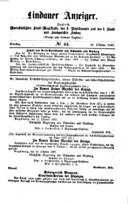 Lindauer Tagblatt für Stadt und Land Dienstag 22. Oktober 1867