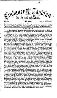 Lindauer Tagblatt für Stadt und Land Dienstag 19. Mai 1868