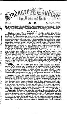 Lindauer Tagblatt für Stadt und Land Mittwoch 10. Juni 1868