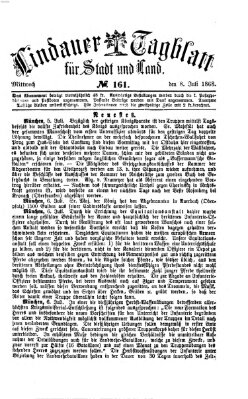 Lindauer Tagblatt für Stadt und Land Mittwoch 8. Juli 1868