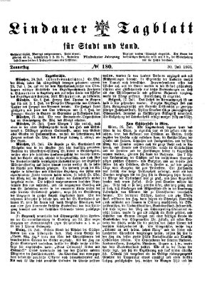 Lindauer Tagblatt für Stadt und Land Donnerstag 30. Juli 1868