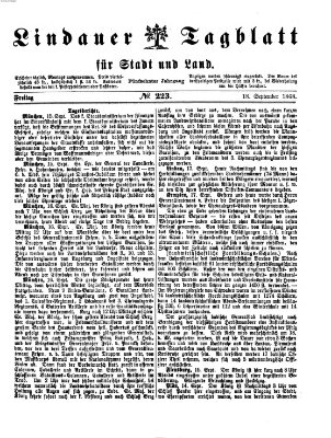 Lindauer Tagblatt für Stadt und Land Freitag 18. September 1868