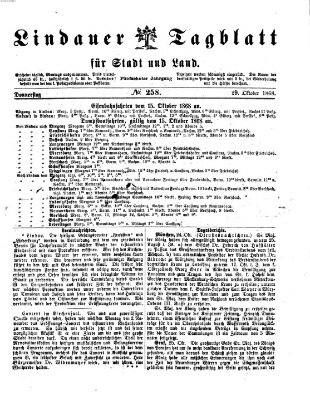 Lindauer Tagblatt für Stadt und Land Donnerstag 29. Oktober 1868