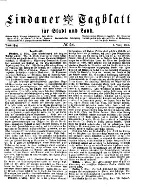 Lindauer Tagblatt für Stadt und Land Donnerstag 4. März 1869