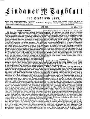 Lindauer Tagblatt für Stadt und Land Samstag 13. März 1869