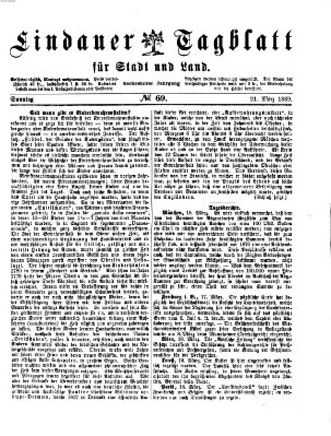 Lindauer Tagblatt für Stadt und Land Sonntag 21. März 1869