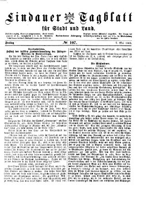 Lindauer Tagblatt für Stadt und Land Freitag 7. Mai 1869