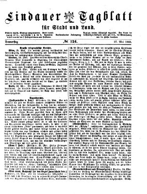 Lindauer Tagblatt für Stadt und Land Donnerstag 27. Mai 1869