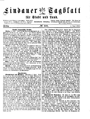 Lindauer Tagblatt für Stadt und Land Freitag 4. Juni 1869