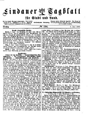 Lindauer Tagblatt für Stadt und Land Dienstag 8. Juni 1869