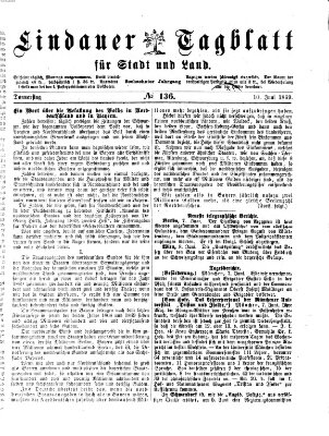 Lindauer Tagblatt für Stadt und Land Donnerstag 10. Juni 1869