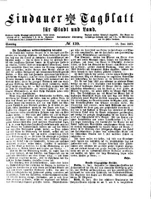 Lindauer Tagblatt für Stadt und Land Sonntag 13. Juni 1869