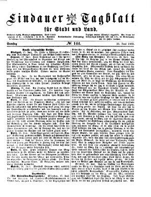 Lindauer Tagblatt für Stadt und Land Samstag 19. Juni 1869