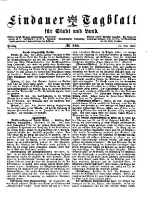 Lindauer Tagblatt für Stadt und Land Freitag 30. Juli 1869