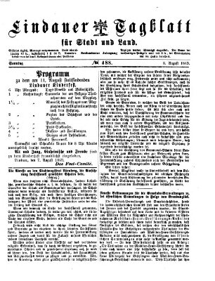 Lindauer Tagblatt für Stadt und Land Sonntag 8. August 1869