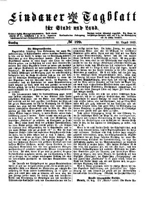 Lindauer Tagblatt für Stadt und Land Samstag 21. August 1869