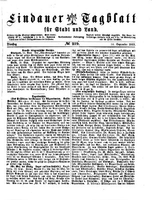 Lindauer Tagblatt für Stadt und Land Dienstag 14. September 1869