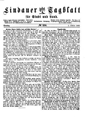 Lindauer Tagblatt für Stadt und Land Sonntag 3. Oktober 1869