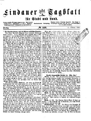 Lindauer Tagblatt für Stadt und Land Freitag 15. Oktober 1869