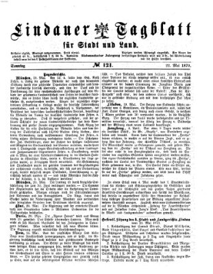 Lindauer Tagblatt für Stadt und Land Sonntag 22. Mai 1870