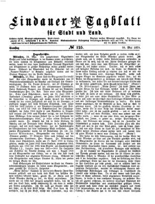 Lindauer Tagblatt für Stadt und Land Samstag 28. Mai 1870