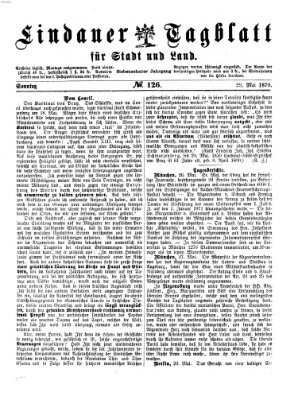 Lindauer Tagblatt für Stadt und Land Sonntag 29. Mai 1870