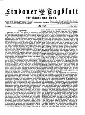 Lindauer Tagblatt für Stadt und Land Dienstag 31. Mai 1870