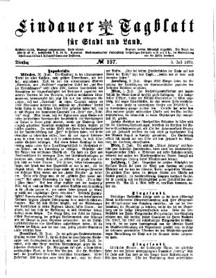 Lindauer Tagblatt für Stadt und Land Dienstag 5. Juli 1870