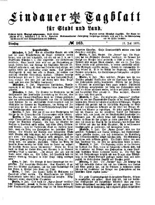 Lindauer Tagblatt für Stadt und Land Dienstag 12. Juli 1870